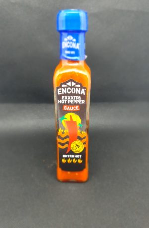 Sauce Encona EXXXXtra hot pepper